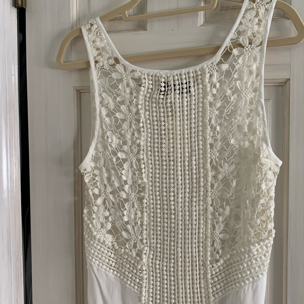 Vintage Havana Crocheted Back Tank Top - Picture 2 of 3